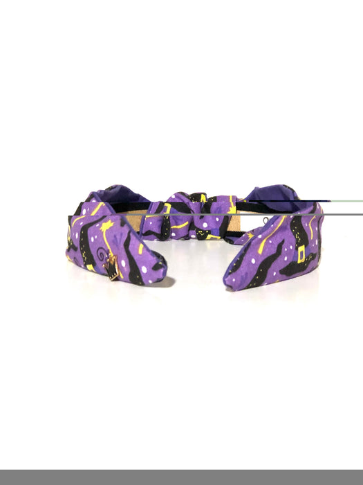 Halloween Purple Witch Hats and Wands Bandie