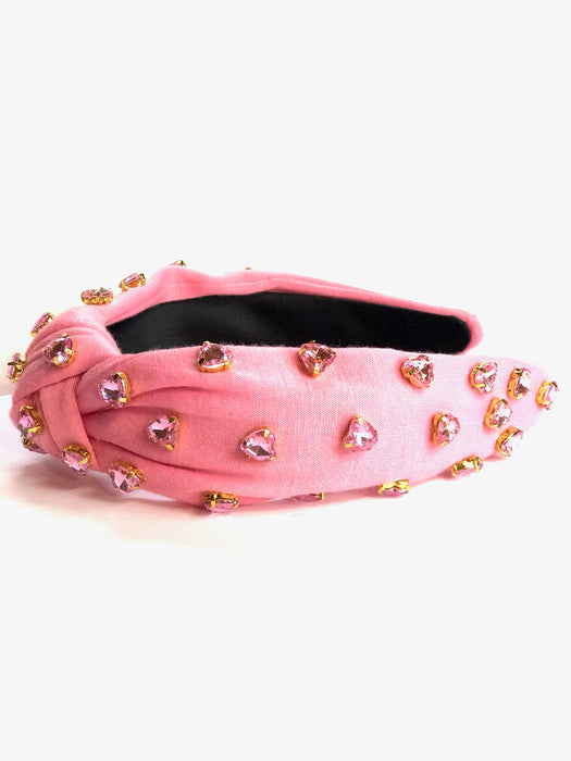 Light Pink Hearts on Delicate Pink