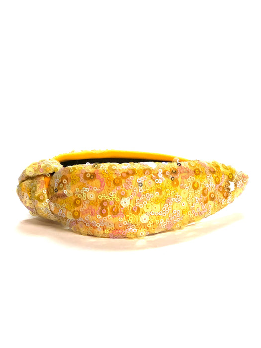 Butter Yellow Sequin