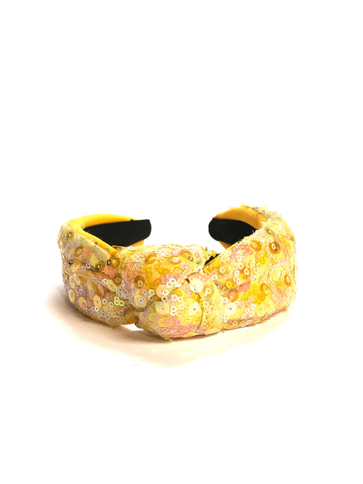 Butter Yellow Sequin
