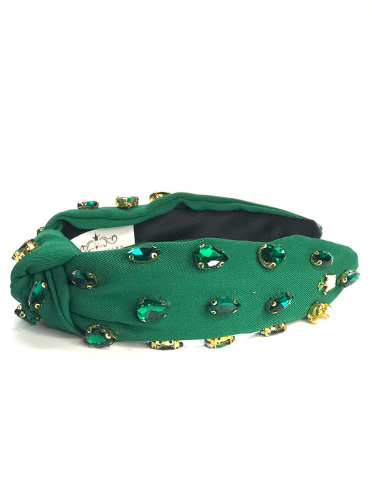 Jeweled Emerald Green with Emerald Gems