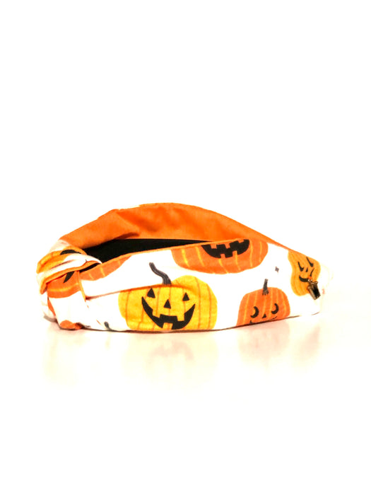 Halloween Jack-O-Lantern Knit