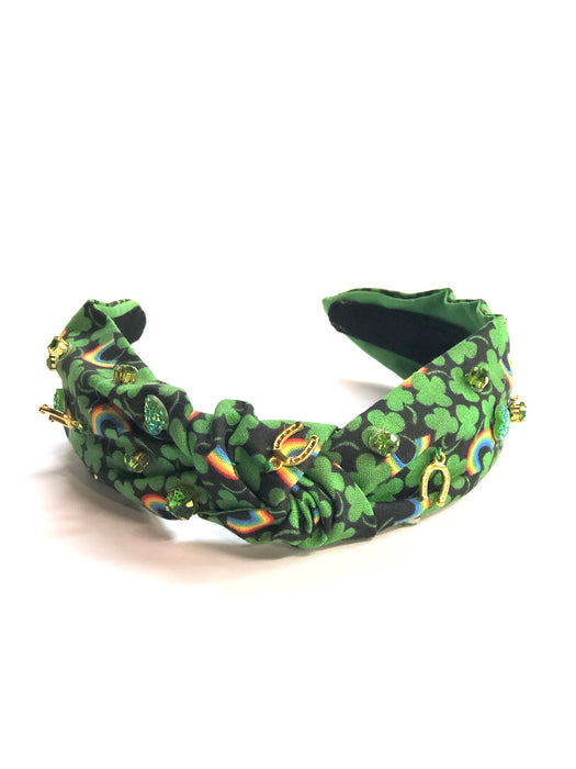 Lucky Charm Headband with Gems