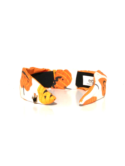 Halloween Jack-O-Lantern Knit