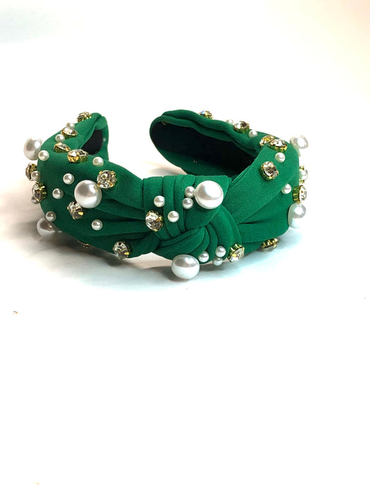 Green Pearl with Gems