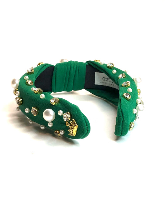 Green Pearl with Gems
