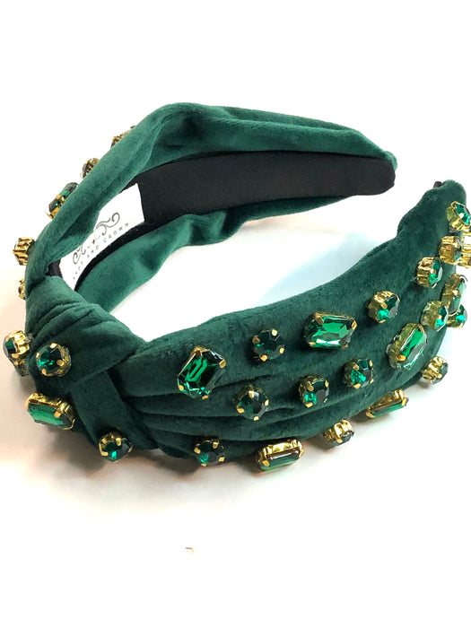 Emerald Green Jeweled