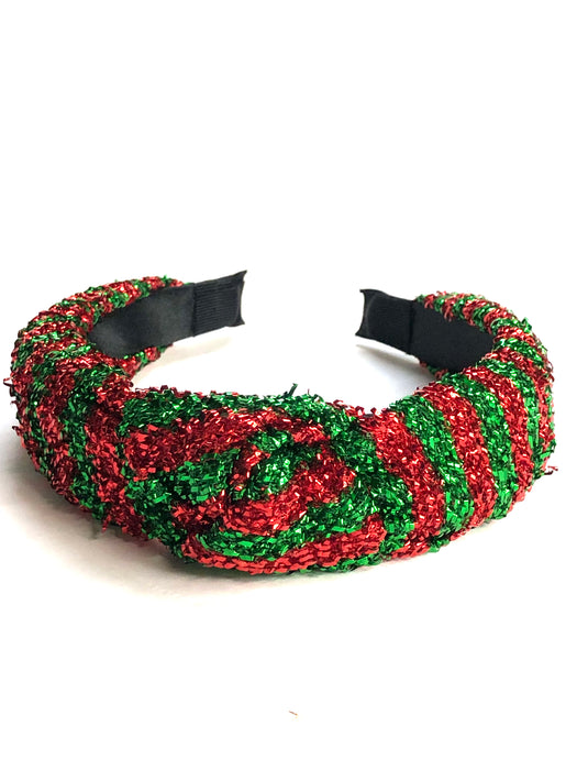 Green and Red Tinsel