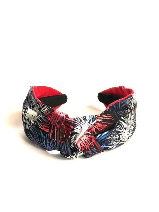 Black Bandie with Metallic Fireworks
